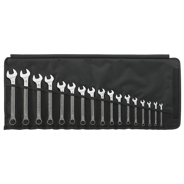 Set: Combination Wrench OPEN-BOX No.13/17 17-pcs.